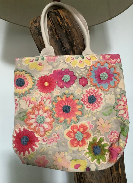 Fleurig (hand)tasje