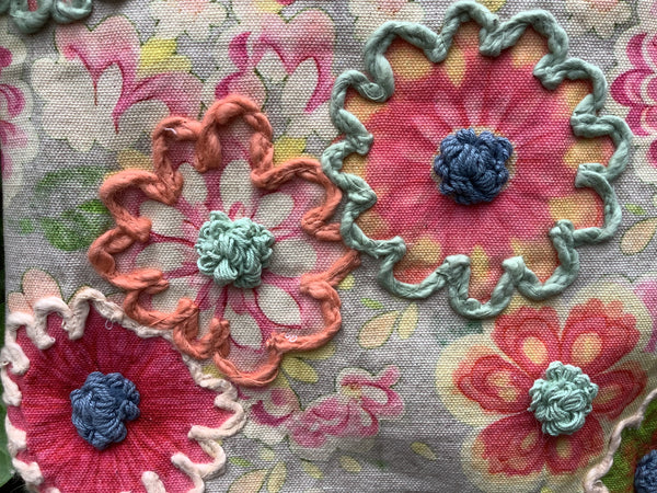 Fleurig (hand)tasje