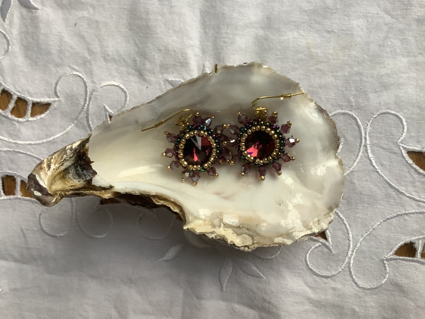Oorbellen  Burgundy