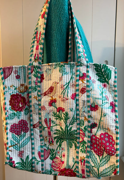 Shopper kantha vogel