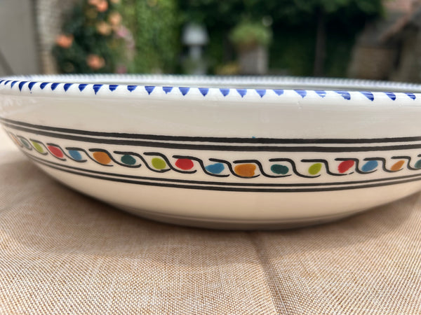 Schaal multicolor 30cm
