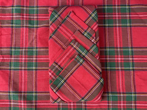 Servetten Tartan Rood(4)