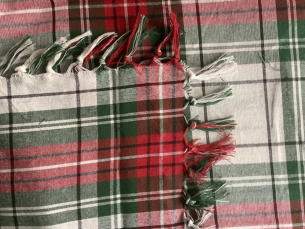 Tafelkleed Tartan white