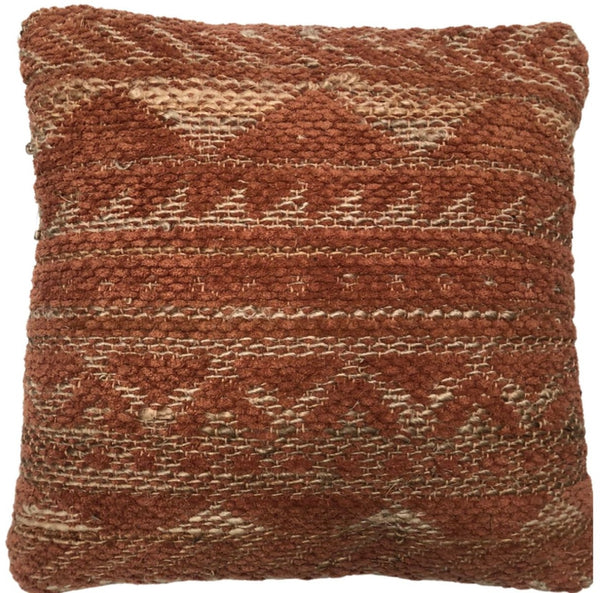 Kussen Jute/Chenille