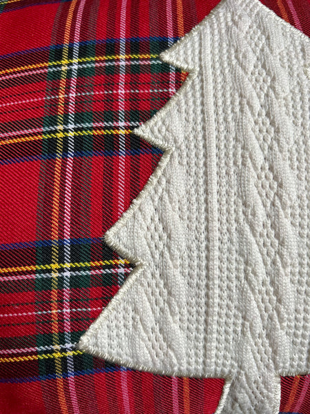 Kerstkussen Tartan