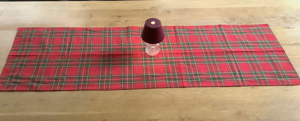 Tafelloper Tartan Red