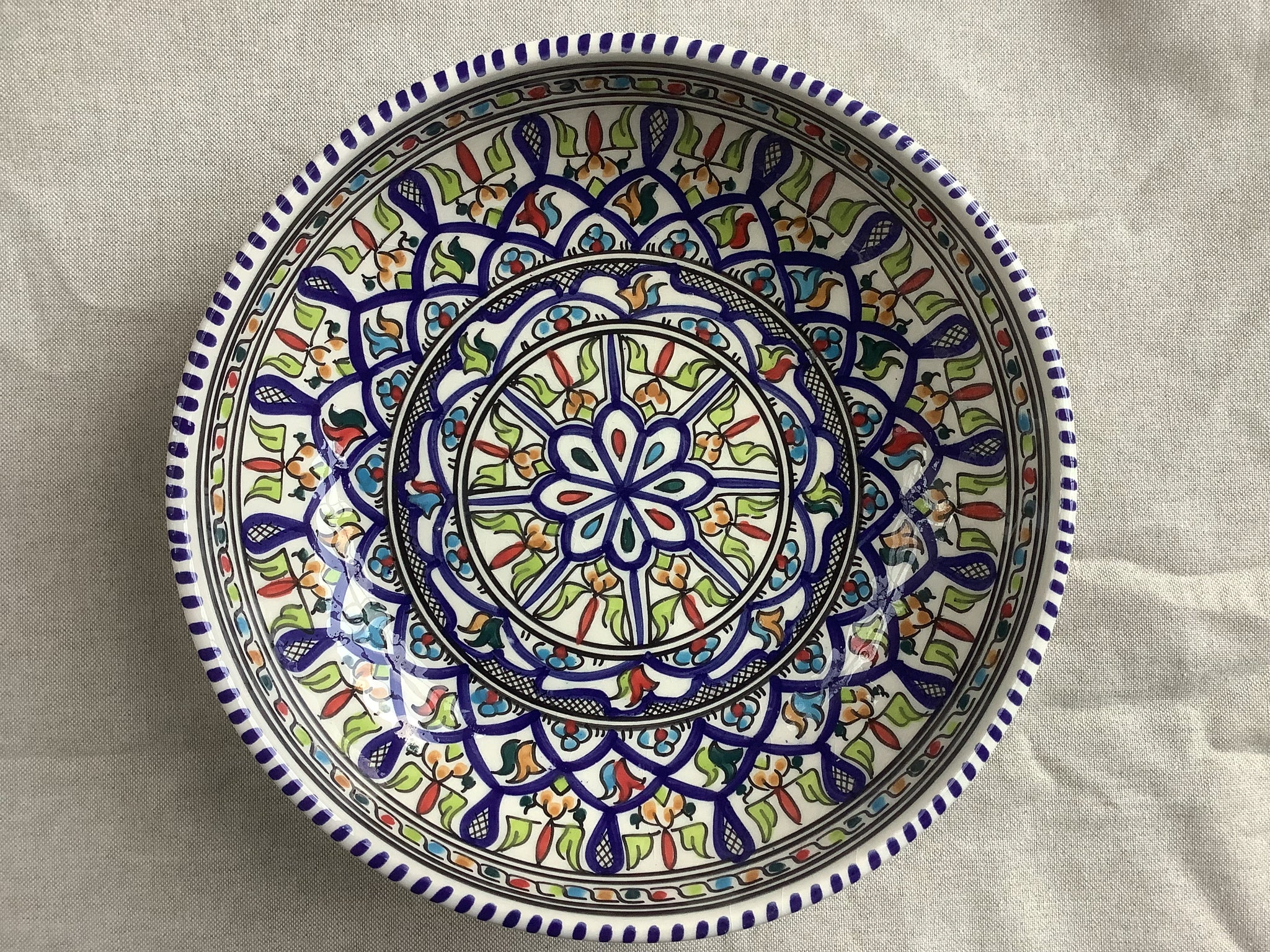 Schaal 25cm multicolor