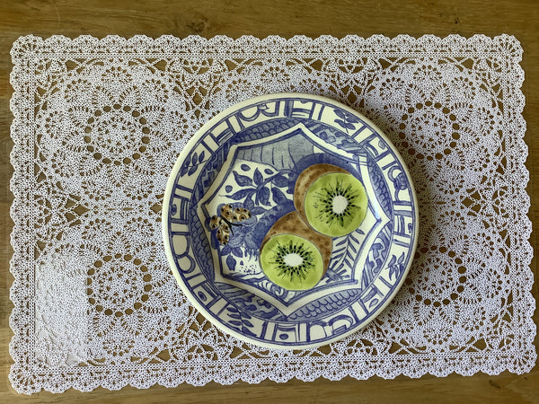 “Kanten” placemats wit