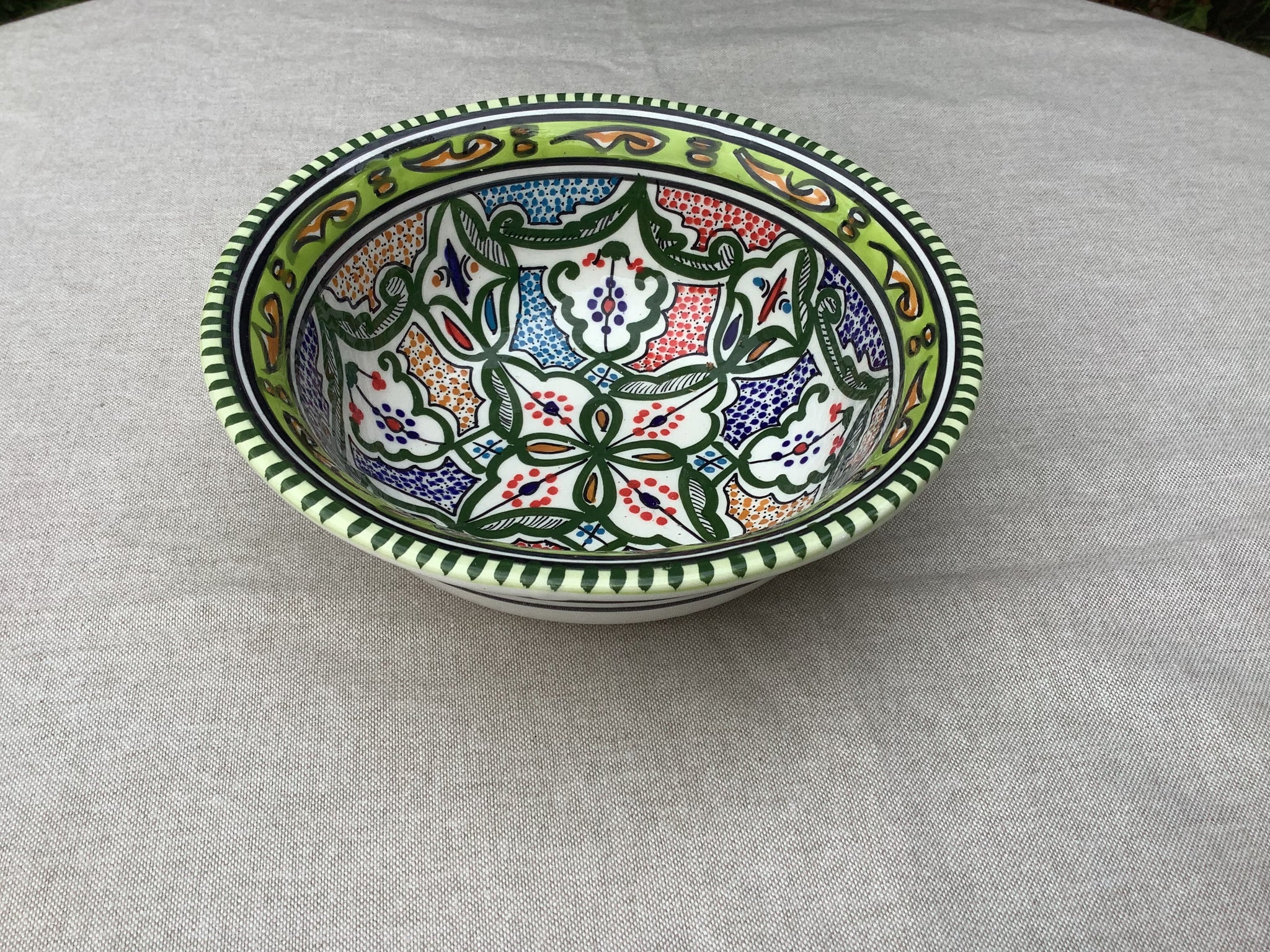Schaal 20cm groen