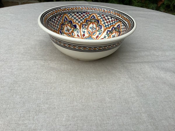 Schaal 20cm oker