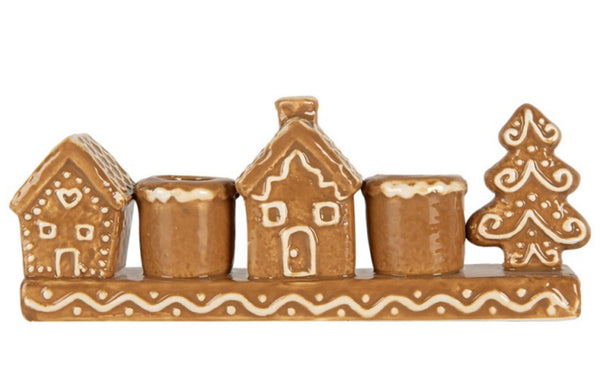 Koekjeshuis kandelaar