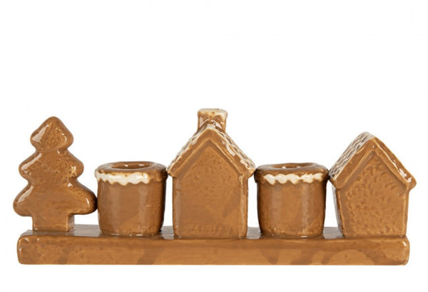 Koekjeshuis kandelaar