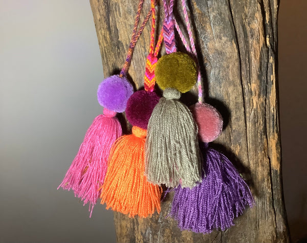 Pompon oranje