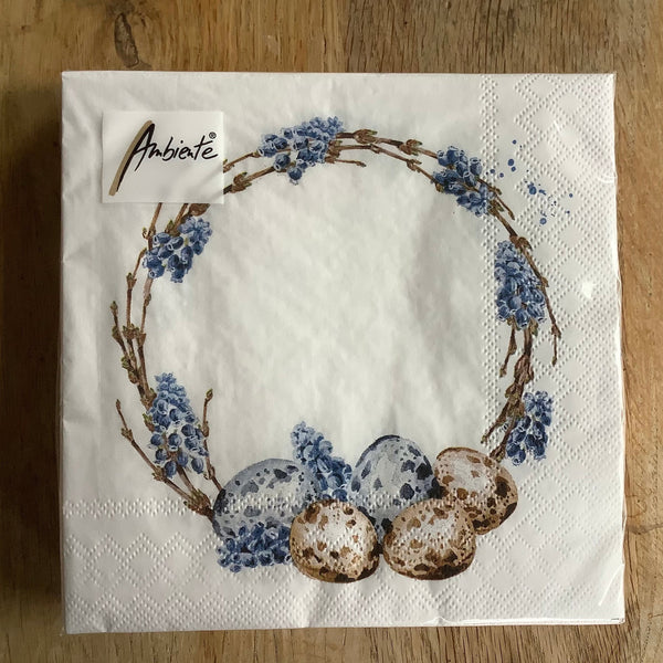 Servetten lunch Pasen