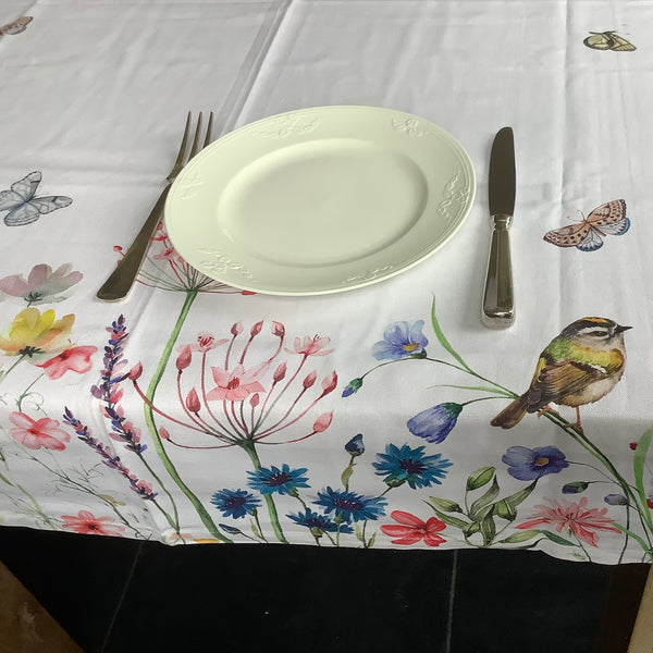 Tafelkleed Tuinvogeltjes