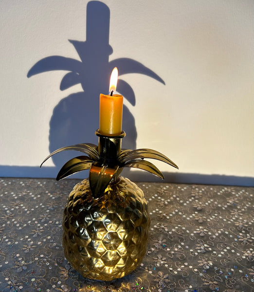 Kandelaar Ananas Gold