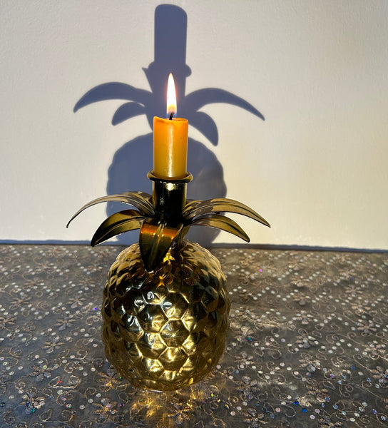 Kandelaar Ananas Gold