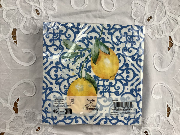 Servetten lunch  Citroen