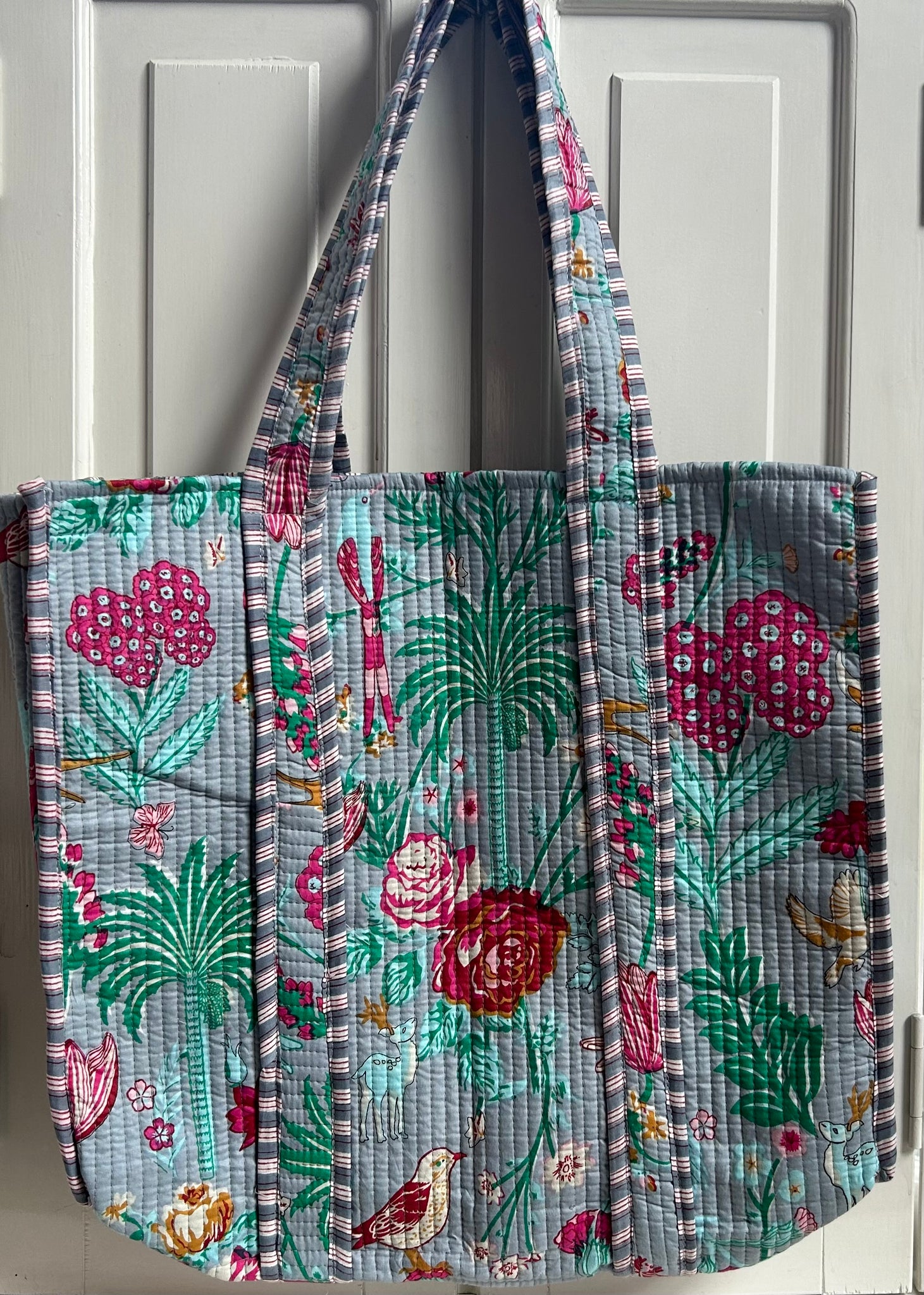 Shopper kantha bloem