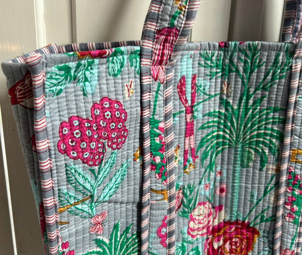 Shopper kantha bloem