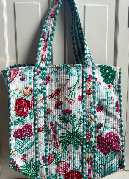 Shopper kantha vogel