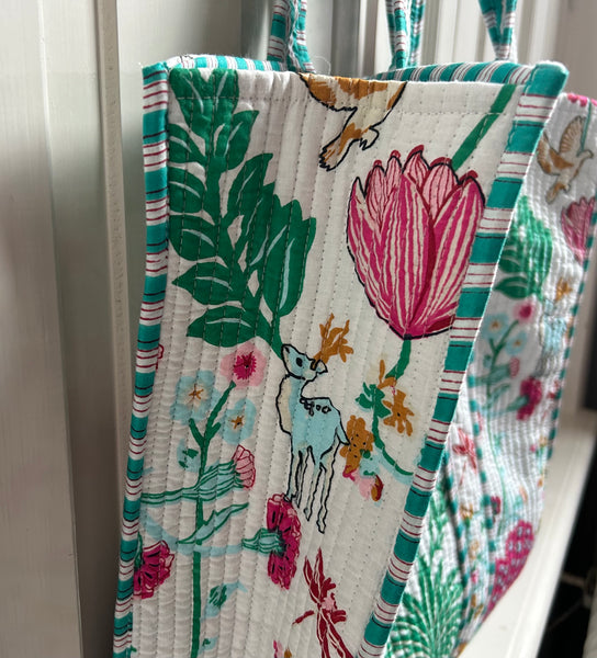 Shopper kantha vogel