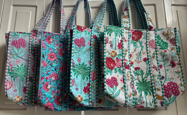 Shopper kantha vogel