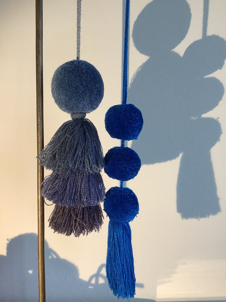 Tassel Drie pompons