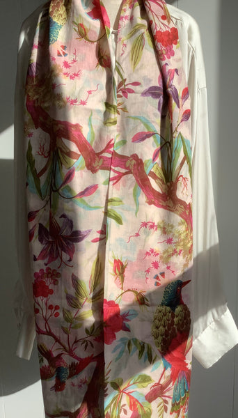 Pareo|Shawl  Ecru