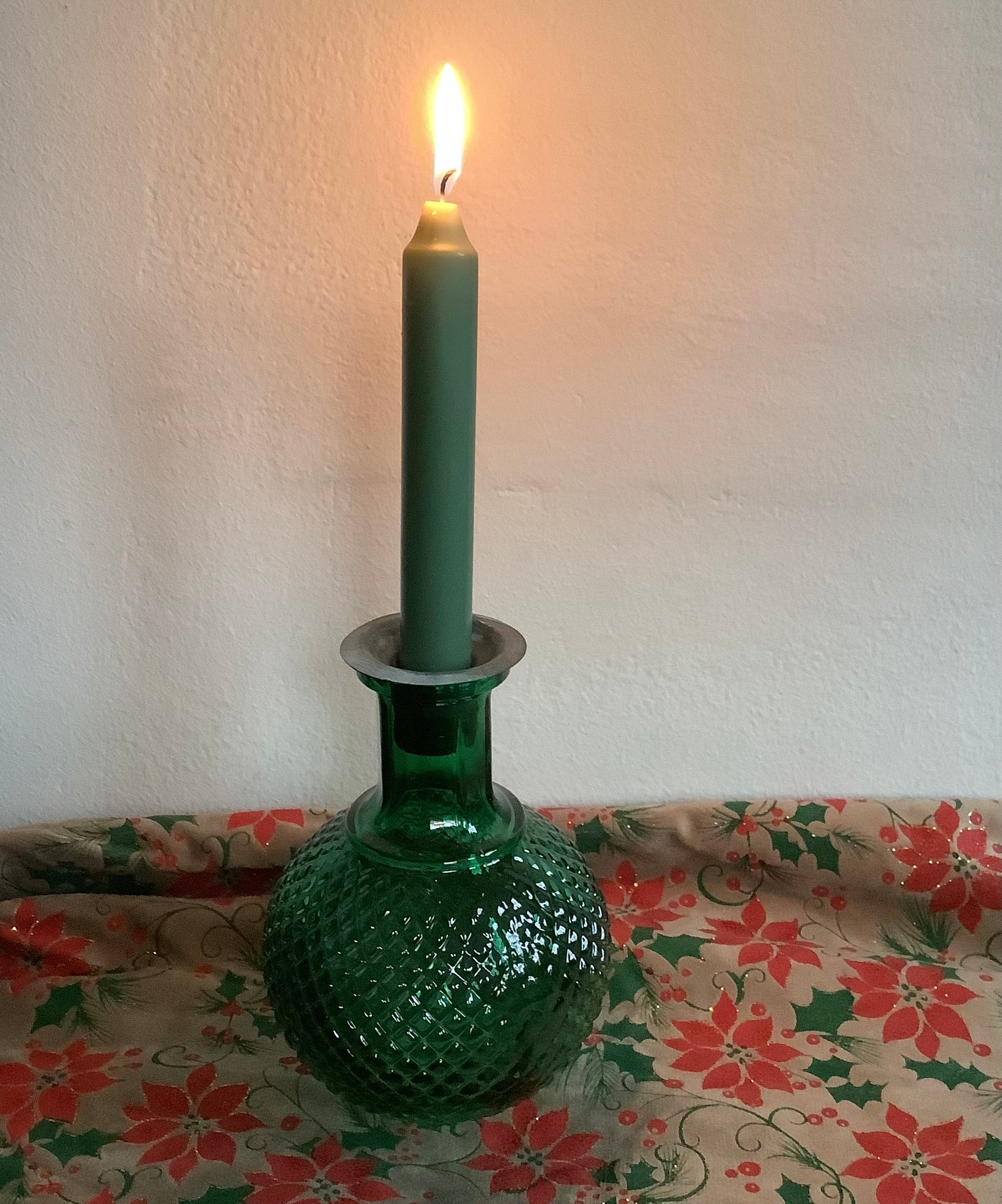 Kandelaartje/flesje groen