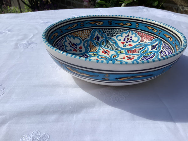 Schaal blauw 20cm