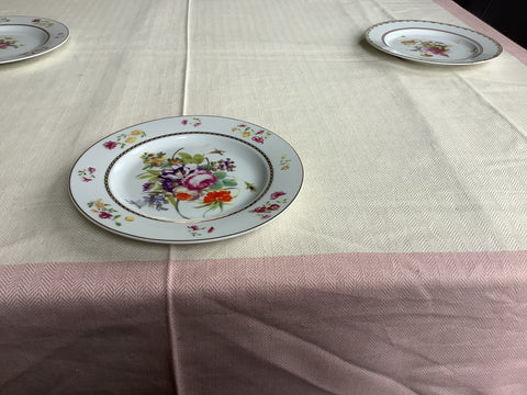 Tafelkleed oud-roze(Fabindia)