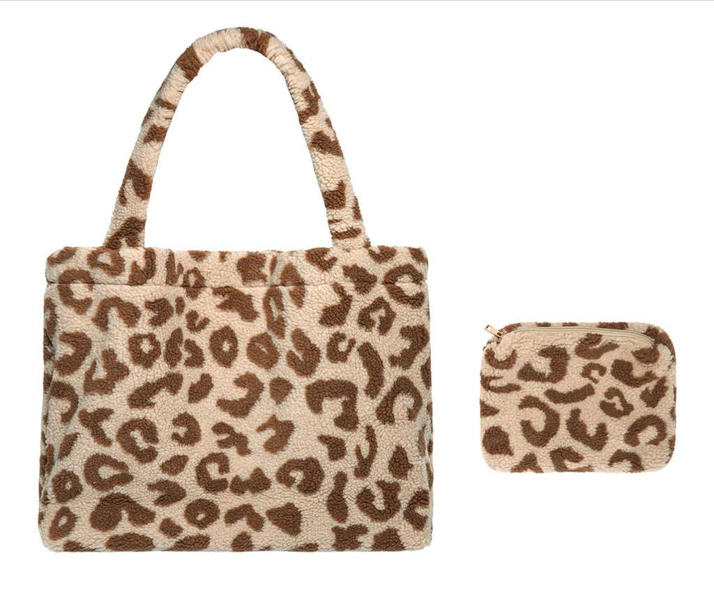 Teddy tas Leopard DasPasLeuk