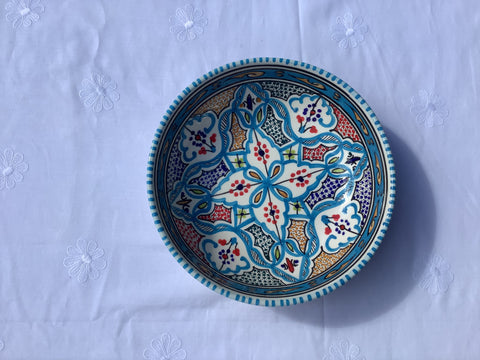 Schaal blauw 20cm